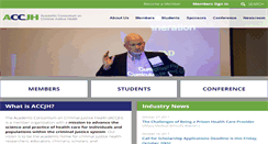 Desktop Screenshot of accjh.org