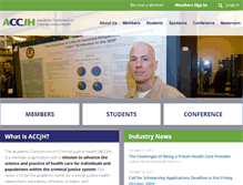 Tablet Screenshot of accjh.org
